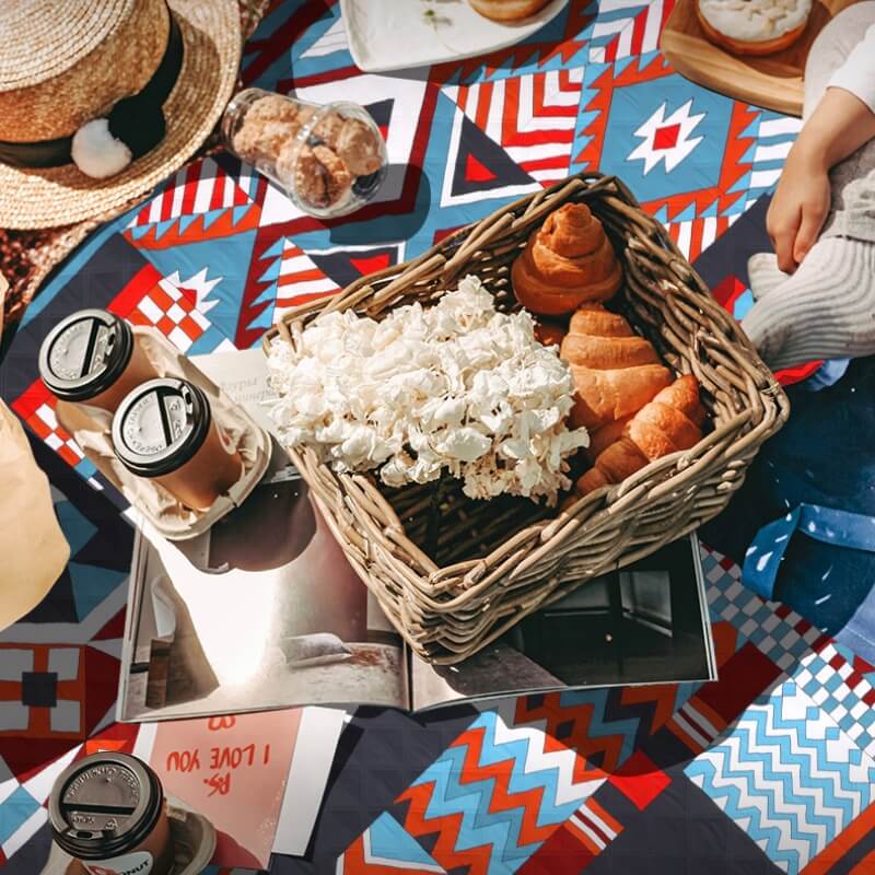 TrailMate Wasserdichte Campingmatte | Ultraleicht | Faltbare Picknickdecke | Vielseitig Outdoor