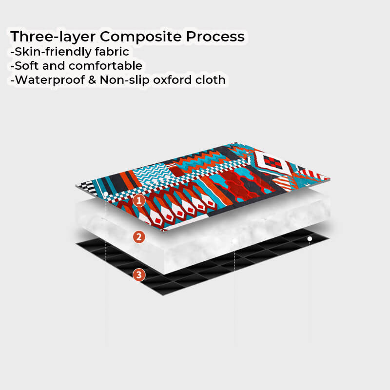 TrailMate Wasserdichte Campingmatte | Ultraleicht | Faltbare Picknickdecke | Vielseitig Outdoor