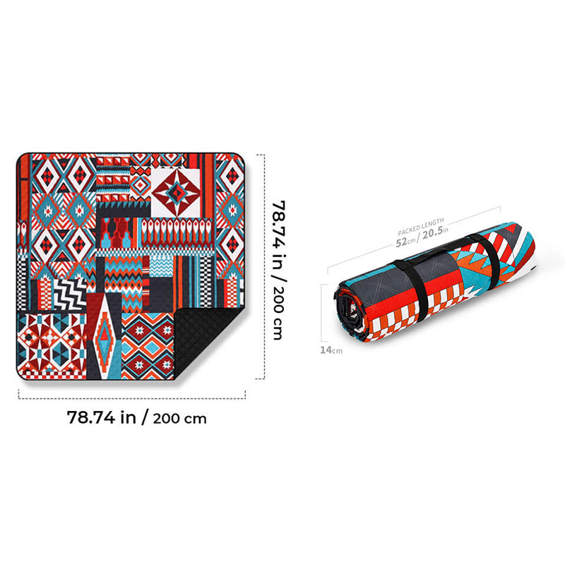 TrailMate Wasserdichte Campingmatte | Ultraleicht | Faltbare Picknickdecke | Vielseitig Outdoor