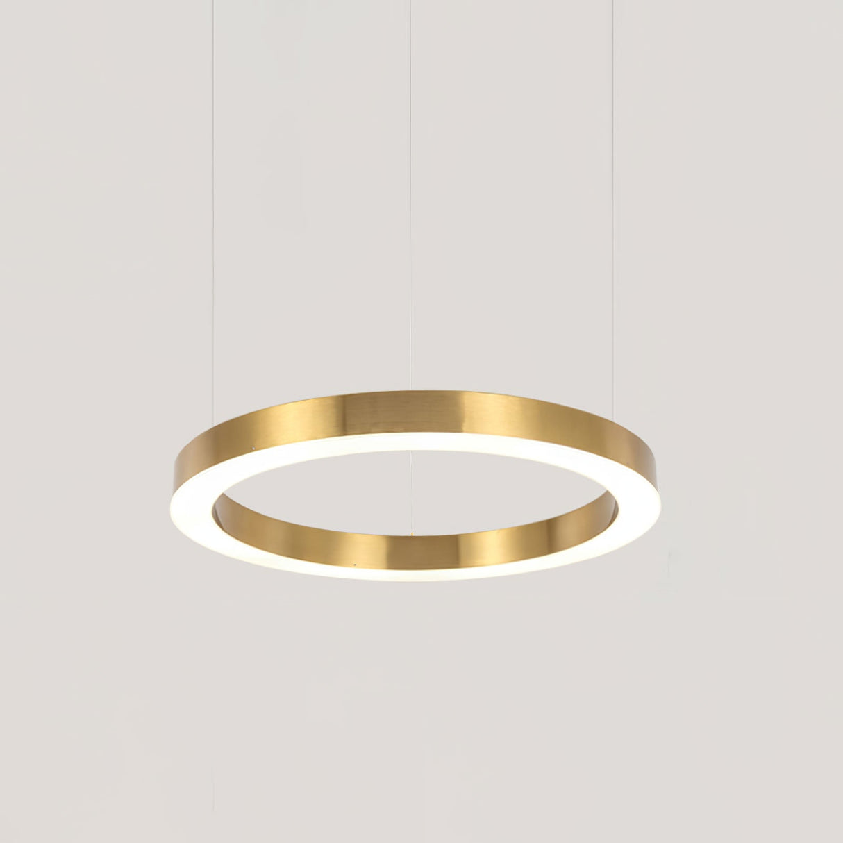LumenRing Orion LED Pendelleuchte | Modernes Ringdesign | Dimmbares Licht | Stilvolle Beleuchtung für Wohnräume