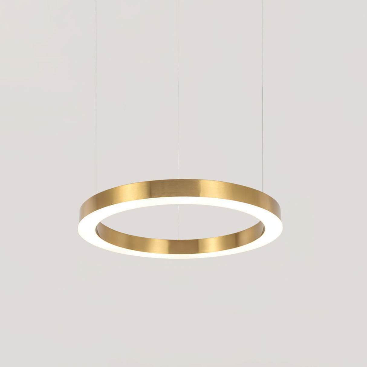 LumenRing Orion LED Pendelleuchte | Modernes Ringdesign | Dimmbares Licht | Stilvolle Beleuchtung für Wohnräume