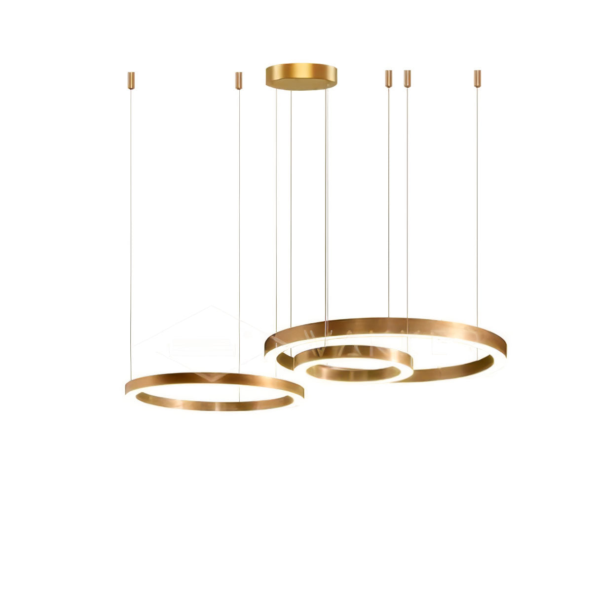 LumenRing Orion LED Pendelleuchte | Modernes Ringdesign | Dimmbares Licht | Stilvolle Beleuchtung für Wohnräume