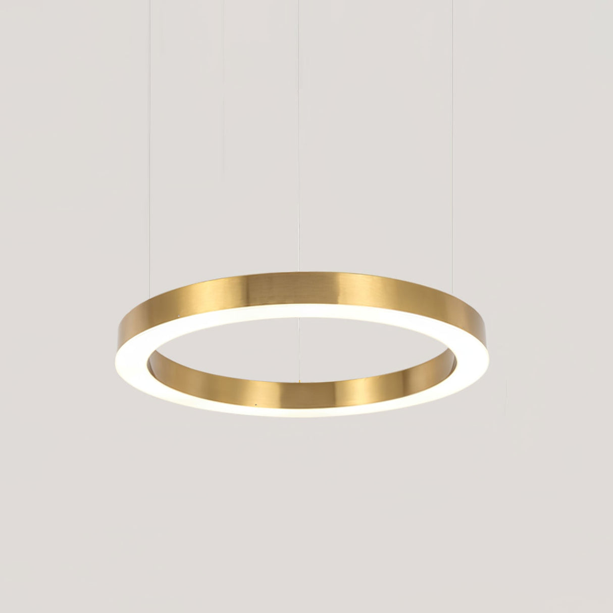 LumenRing Orion LED Pendelleuchte | Modernes Ringdesign | Dimmbares Licht | Stilvolle Beleuchtung für Wohnräume
