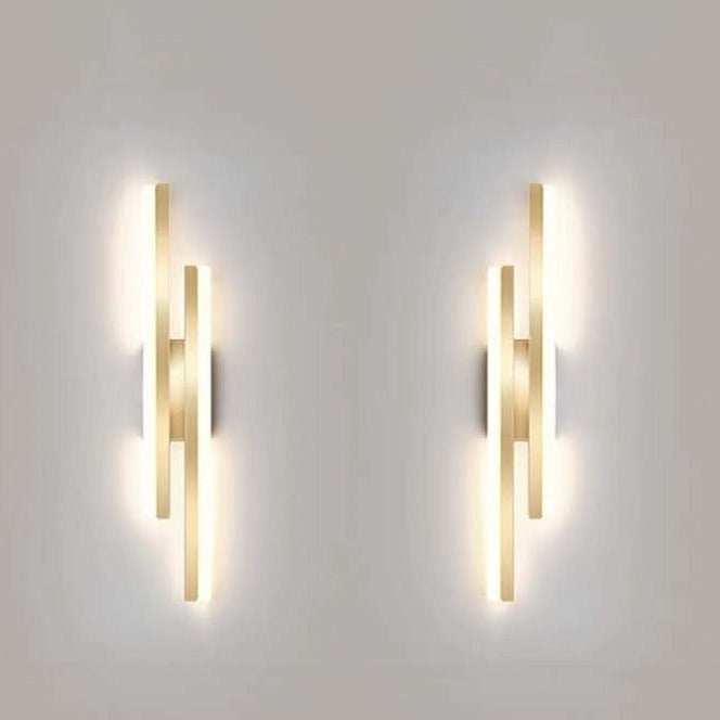 LumiStrip Moderne LED Wandlampe | Minimalistisches Design | Längliches Streifenlicht | Dimmbar & Energieeffizient
