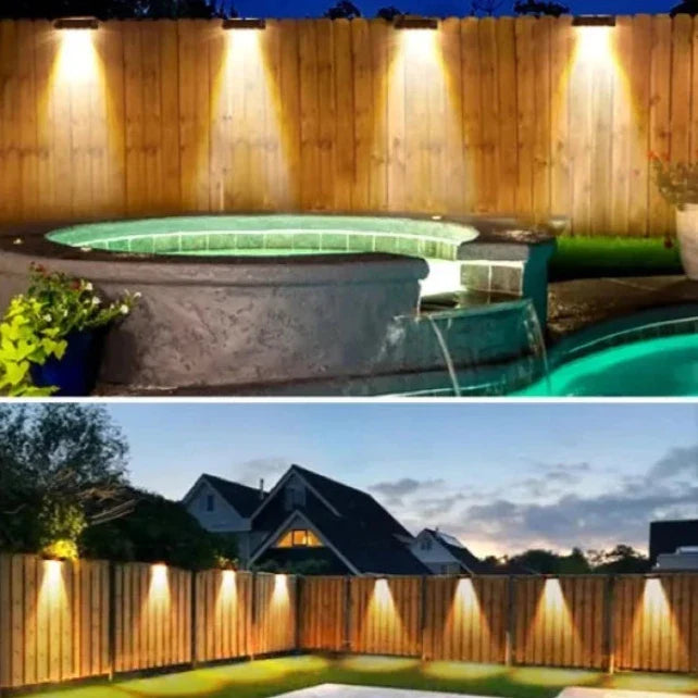 EcoRadiance Solar-Akzentleuchten 2er-Set | Außenbeleuchtung | Energieeffizient | Dekoratives Licht für Garten & Terrasse