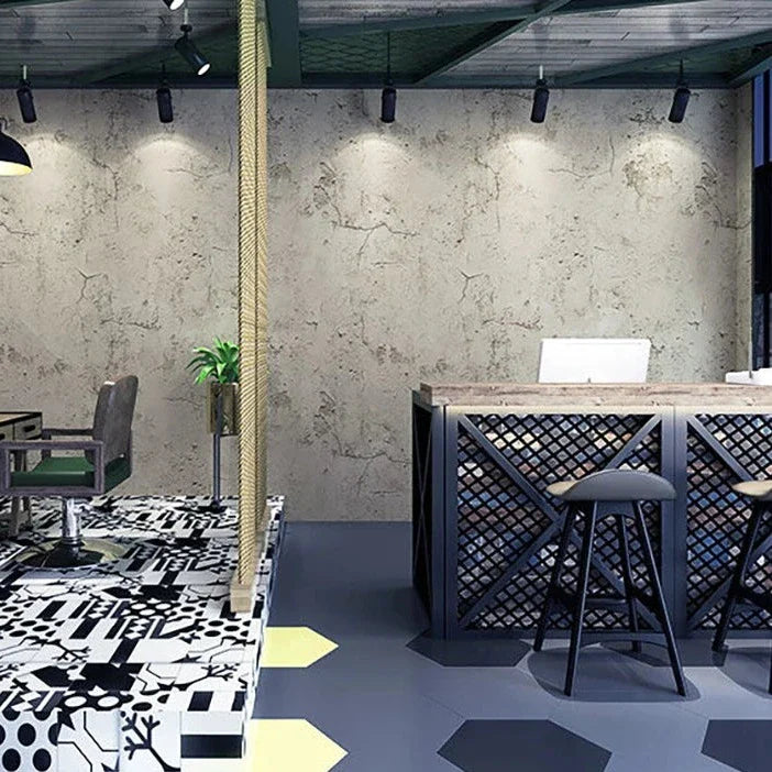 CementoFlex Selbstklebende Wandverkleidung | Betonoptik Tapete | Wasserdicht | Modernes Design