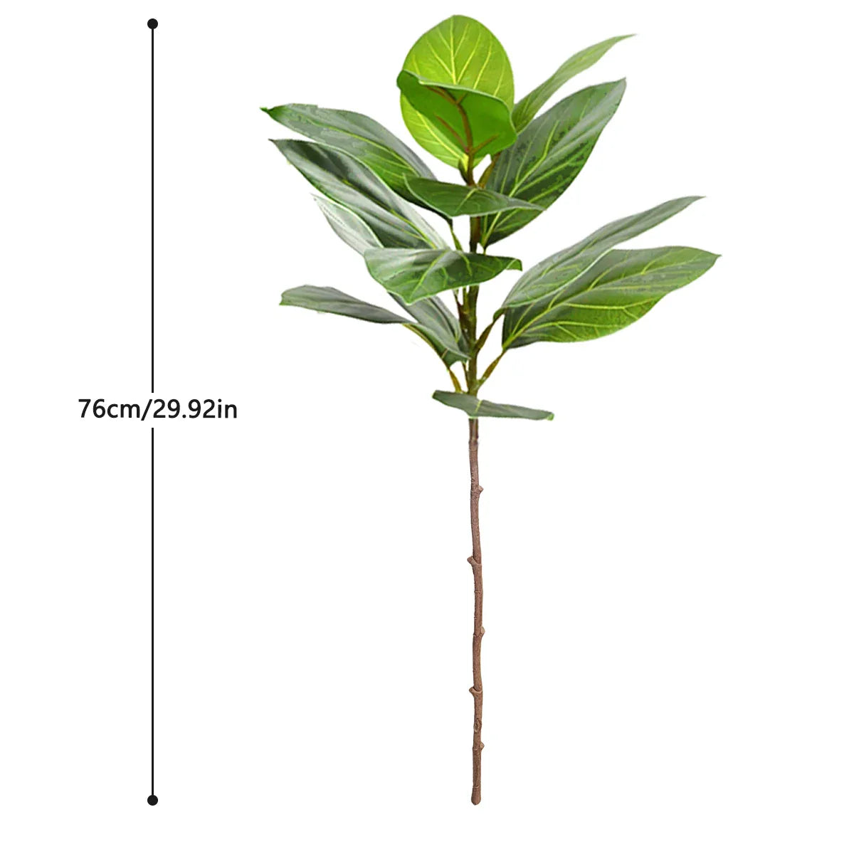 GreenBliss Deko-Zweige | Kunst-Feigenzweige | Natürliche Optik | Dekoration für Zuhause und Büro