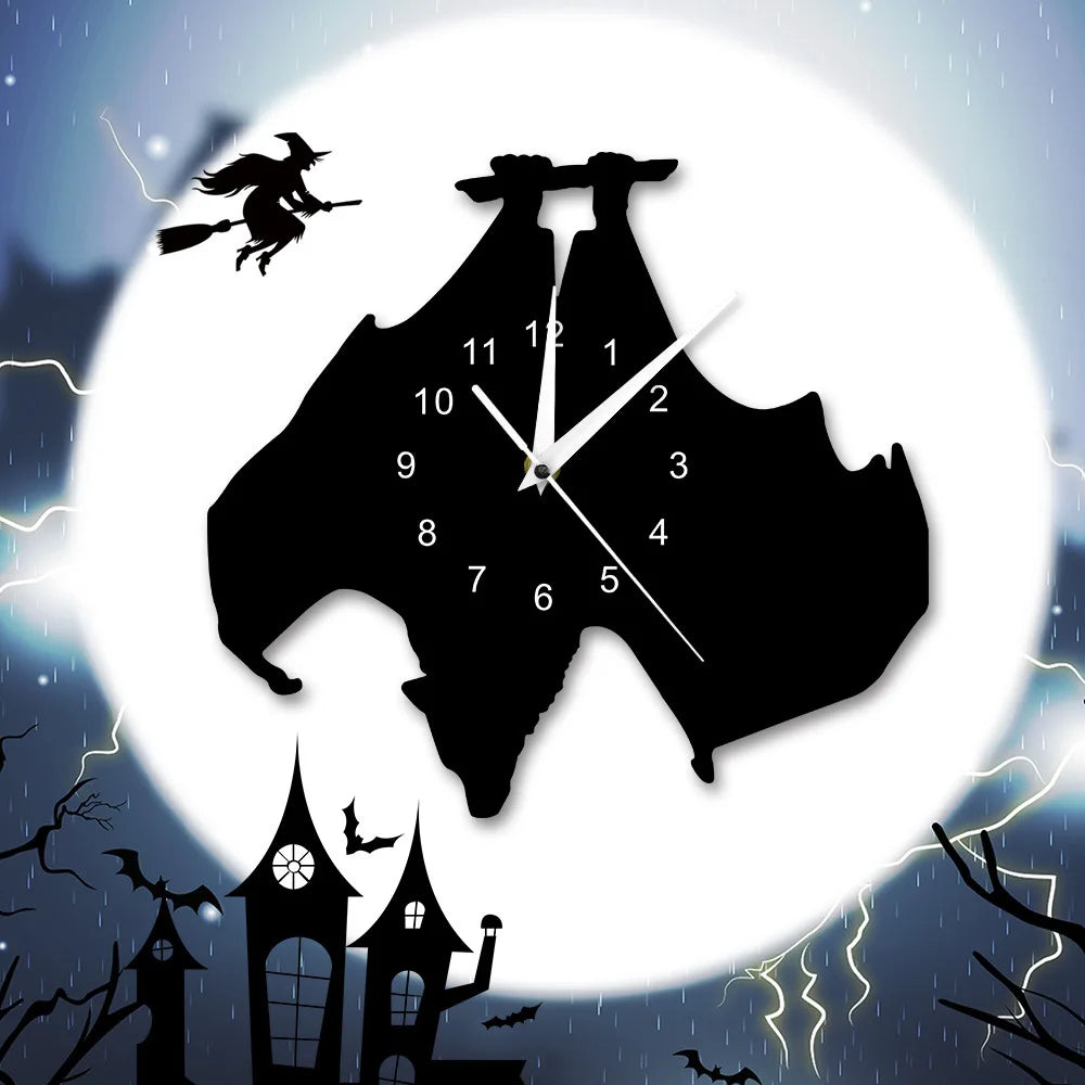 TickTale Kinderzimmer Wanduhr | Kreative Uhr mit süßem Design | Stille Wanduhr für Schlafzimmer & Spielzimmer