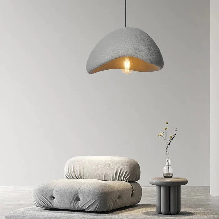 ZenGlow Wabi Sabi Pendelleuchte | Minimalistisches Design | Elegante Hängeleuchte für Wohnzimmer & Esszimmer