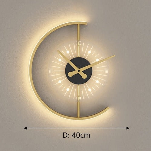 ChronoBright LED Minimaluhr | Digital | Modernes Design | Tisch- und Wandmontage