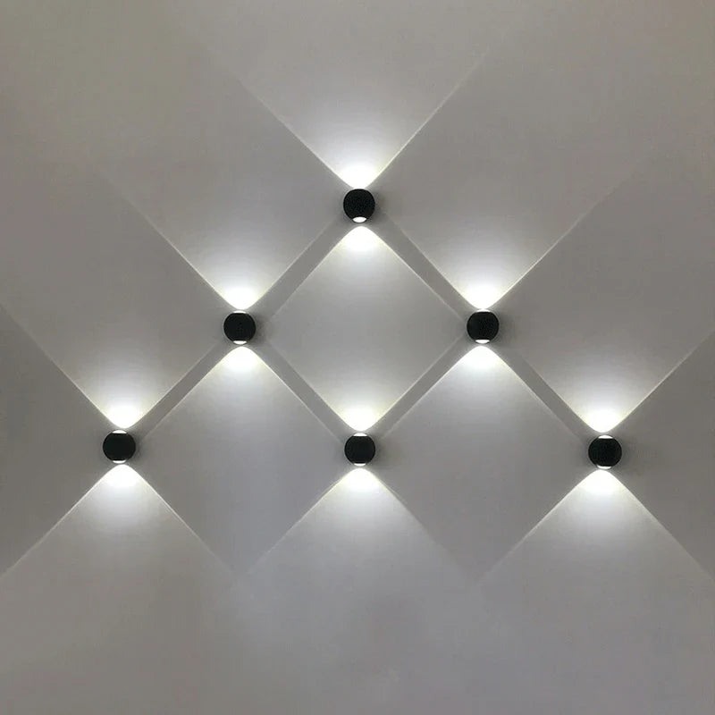 OrbLuxe Aluminium Kugelform Wandleuchte | LED Beleuchtung | Modernes Design | Dimmbar | Wanddeko