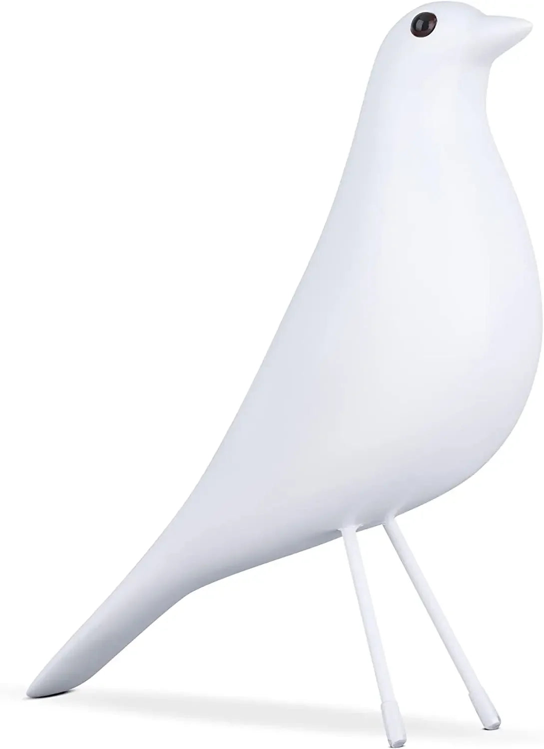 DecoBird Moderne Vogelstatue aus Kunstharz | Elegante Garten- und Wohnraumdekoration | Zeitloses Design | Wetterfest