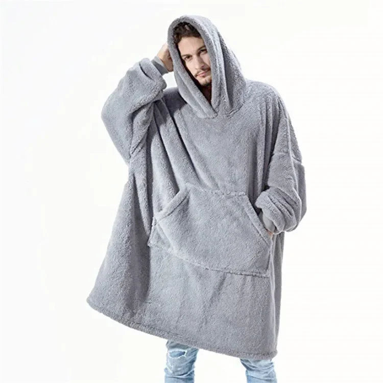 SnugCover Fleece-Deckenpullover | Kuschelig & Bequem | Perfekt für Zuhause & Unterwegs | In vielen Farben erhältlich