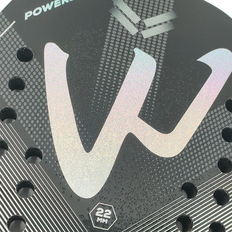 AceCarbon Beach Tennis Schläger | 3K Carbon | Ergonomischer Griff | Leicht & Präzise für Höchstleistungen