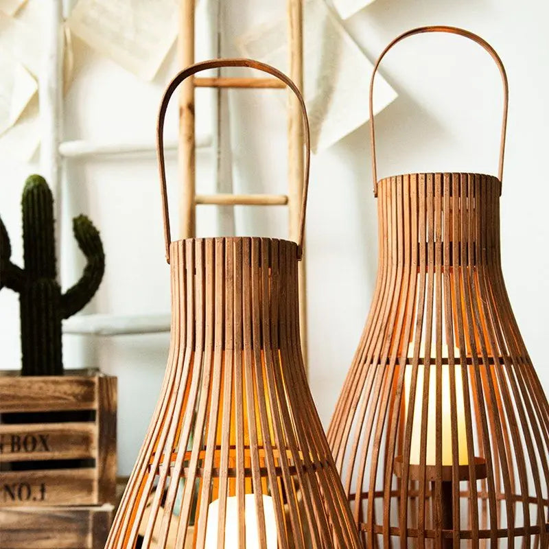 LumaCrest LED Bodenlaterne | Flammenlose Standlaterne | Moderne Deko | Elegante Beleuchtung