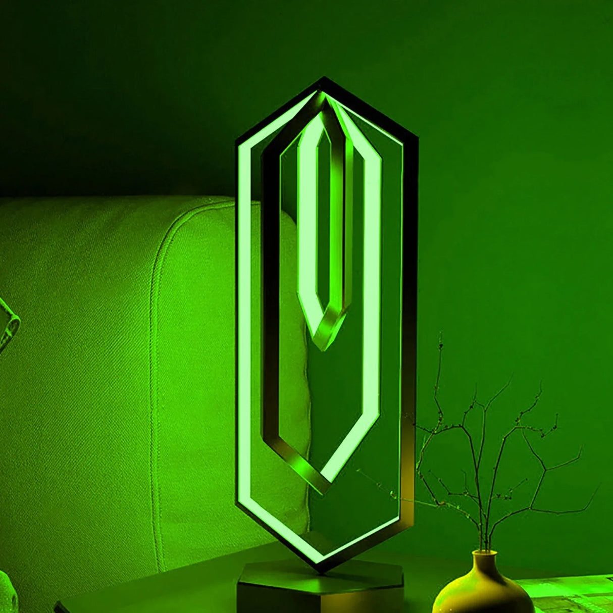 LumiHex Modular LED Wandleuchte | Touch-Steuerung | Energiesparend | Modernes Dekor