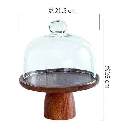 AcaciaLuxe Premium Holzständer | Nachhaltiges Akazienholz | Stilvolle Dekoration | Praktische Aufbewahrung