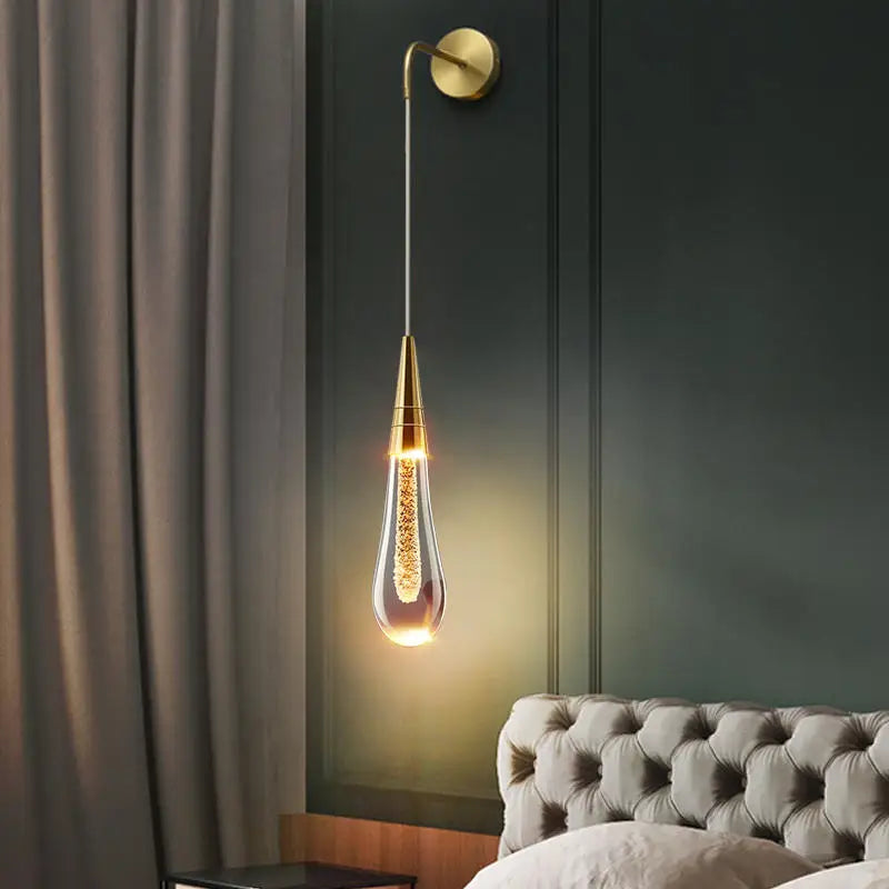 CrystalDrop LED Dekorative Leuchte | Zeitloses Design | Elegante Beleuchtung für Zuhause