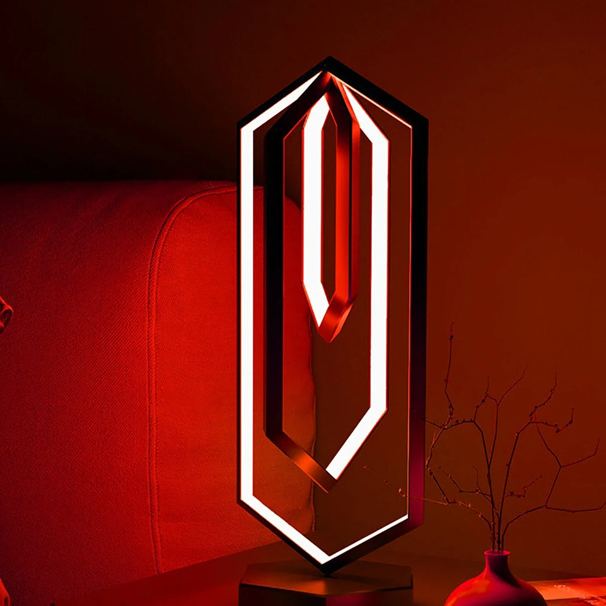 LumiHex Modular LED Wandleuchte | Touch-Steuerung | Energiesparend | Modernes Dekor