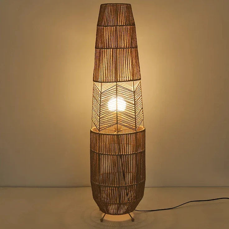 LignaWave Stehlampe & Tischlampe | Modernes Holzdesign | Elegante Wohnraumbeleuchtung