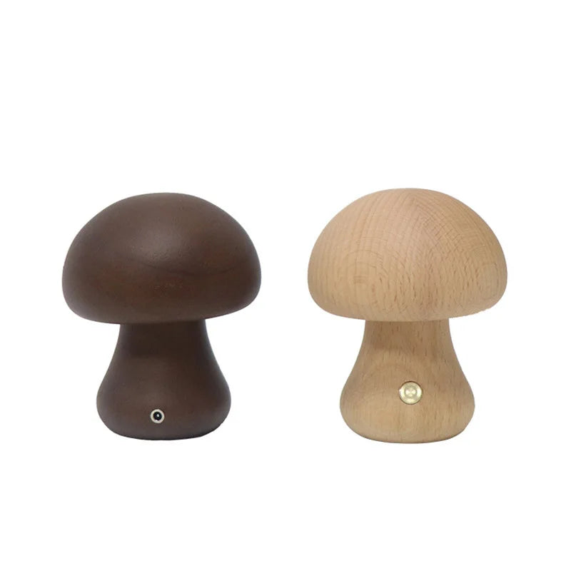 GlowMushroom Touch Lampe | Zauberhaftes Pilzdesign | Sanftes Licht | Moderne LED Tischlampe