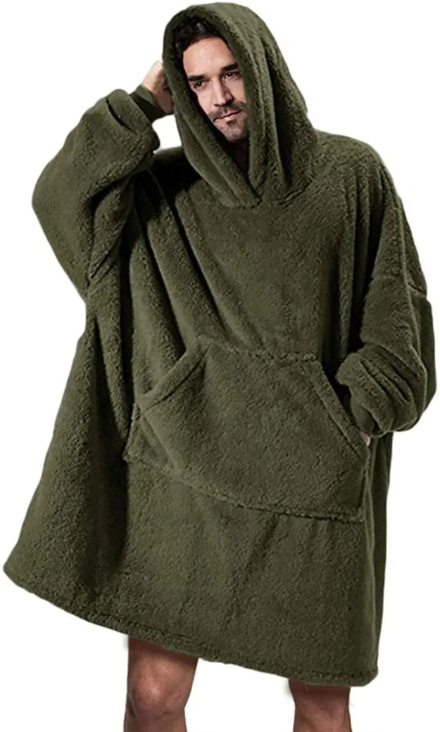 SnugCover Fleece-Deckenpullover | Kuschelig & Bequem | Perfekt für Zuhause & Unterwegs | In vielen Farben erhältlich