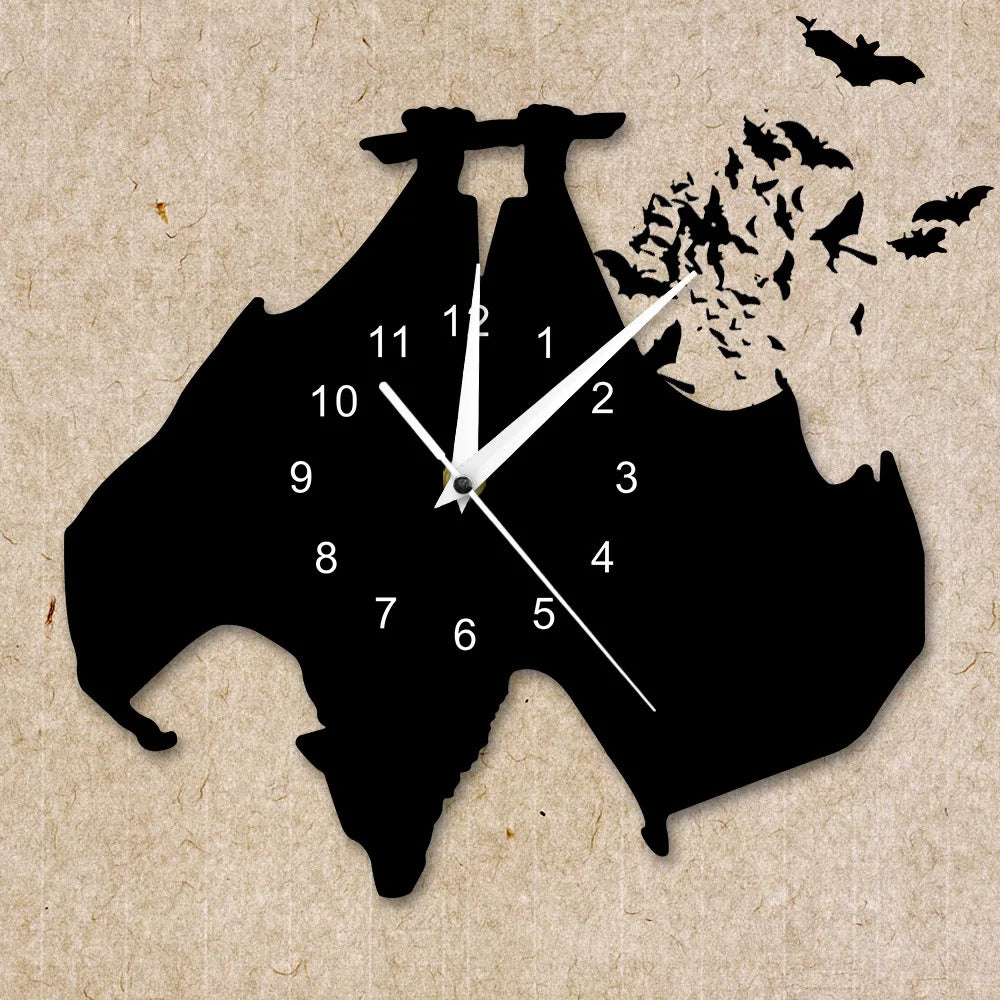 TickTale Kinderzimmer Wanduhr | Kreative Uhr mit süßem Design | Stille Wanduhr für Schlafzimmer & Spielzimmer