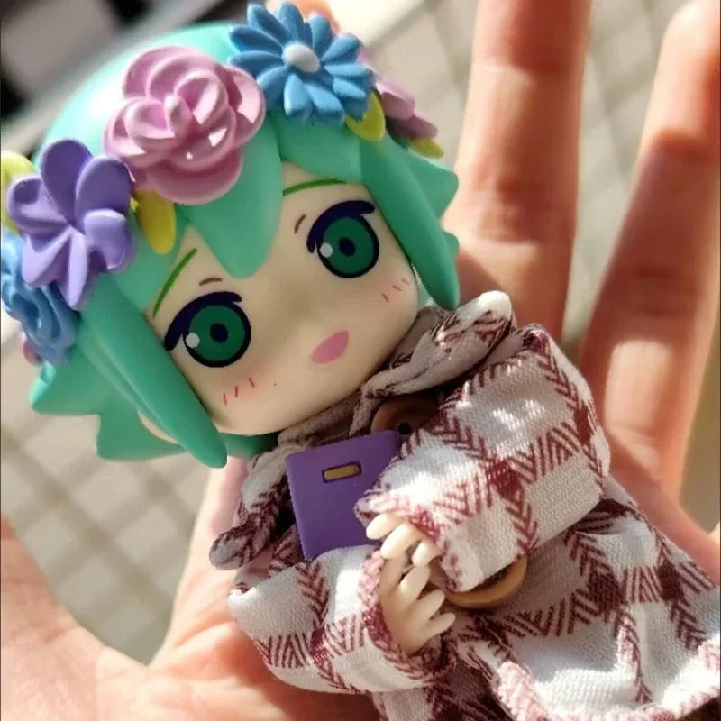 ChibiCraft Anime Figur | PVC Actionfigur Basil | Kawaii Anime Sammlerfigur in Box | Niedliches Modellspielzeug für Fans