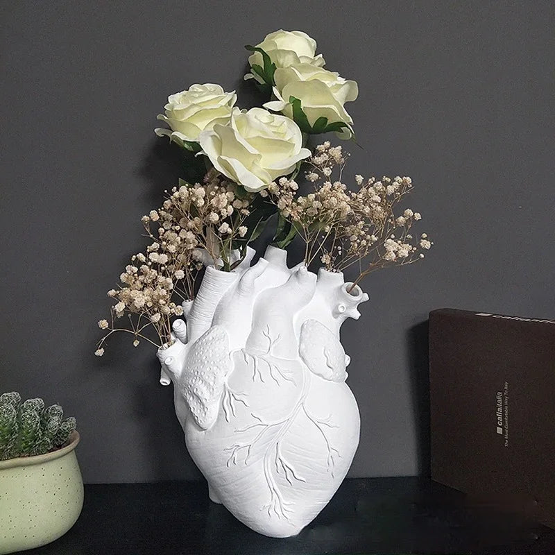CeramiLoop Nordische Design Keramikvase | Runde Form | Minimalistische Dekoration | Modernes Wohndesign