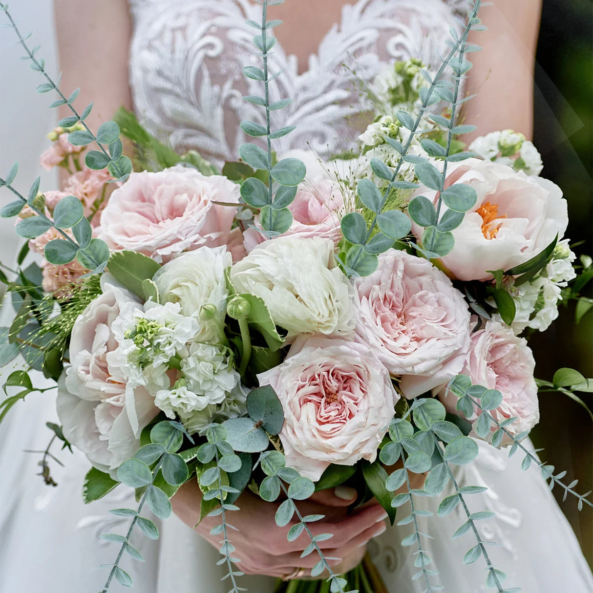 EverLeaf Künstliche Eukalyptus-Zweige | Realistische Deko-Zweige | Langlebige Pflanzen-Optik | Perfekt für Zuhause & Events