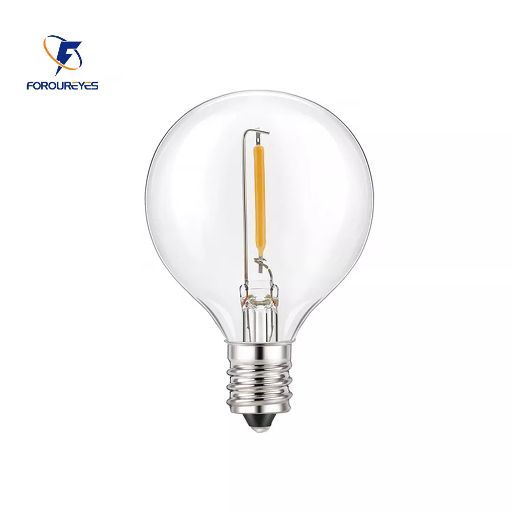 BrightSphere G40 Lichterkette | Warmweiß | Innen- und Außenbereich | Terrasse & Garten Dekoration