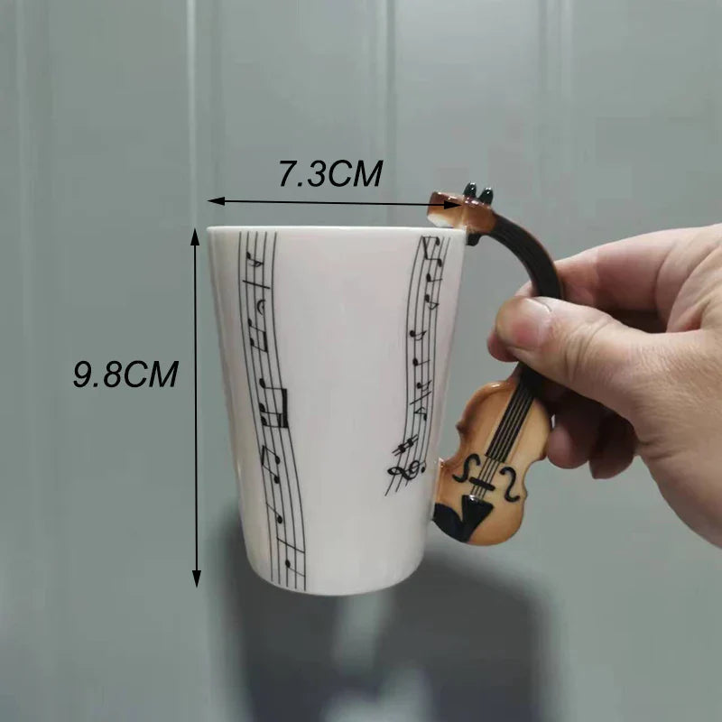 CupBuddy Niedliche Cartoon-Keramiktasse | Kaffeetasse & Milchteebecher | Frühstückstasse als Geschenkidee & Trinkgeschirr