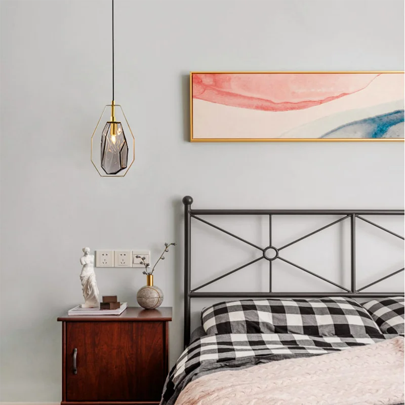 LumiStone Design Pendelleuchte | Moderner Stein-Look | Elegante Beleuchtung