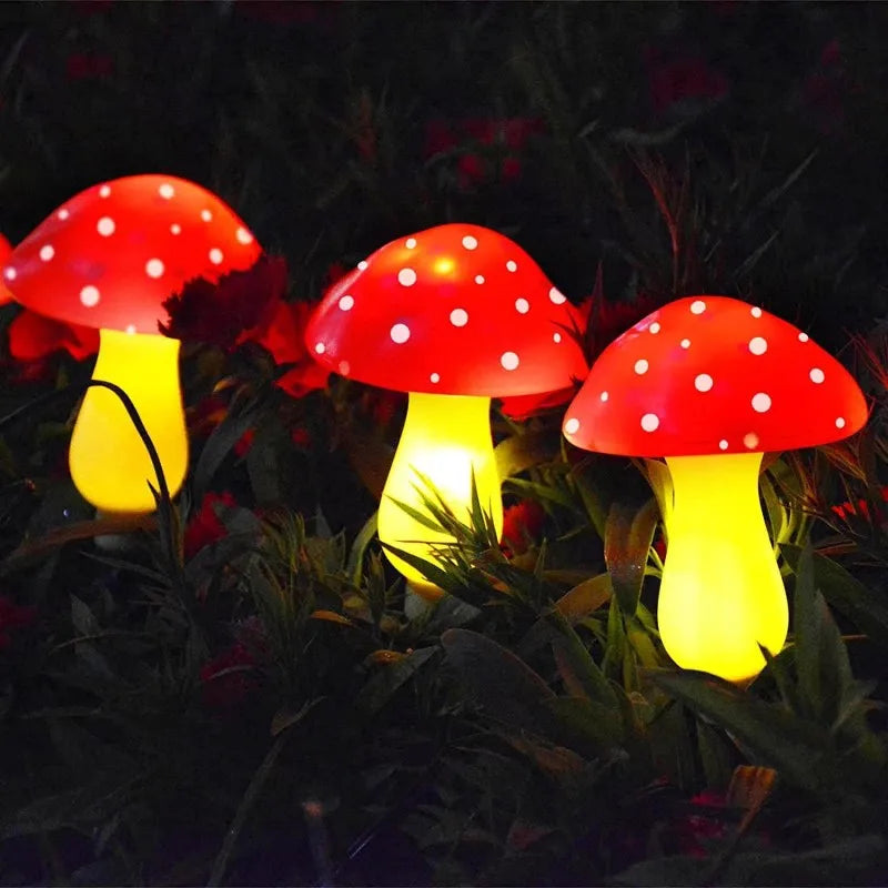 SolarShroom LED Gartenlampe | Solar Pilz Licht | Wasserdicht & Stimmungsvolle Beleuchtung | Deko für Garten & Weg