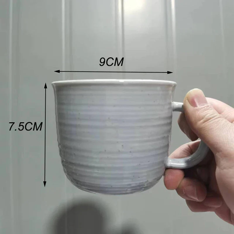 CupBuddy Niedliche Cartoon-Keramiktasse | Kaffeetasse & Milchteebecher | Frühstückstasse als Geschenkidee & Trinkgeschirr