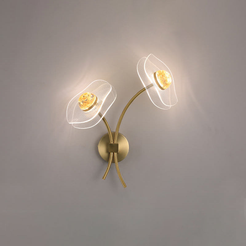 LotuGlow Kreative Lotus LED Wandleuchte | Acryl | Blumen Design | Dekorative Beleuchtung