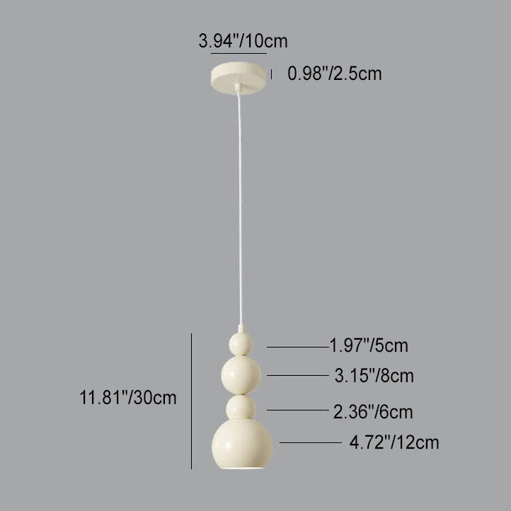 Gourlux Kronleuchter | Kreatives Gourd-Design | 4/8-flammig | Eisenstil für Esszimmer & Wohnzimmer