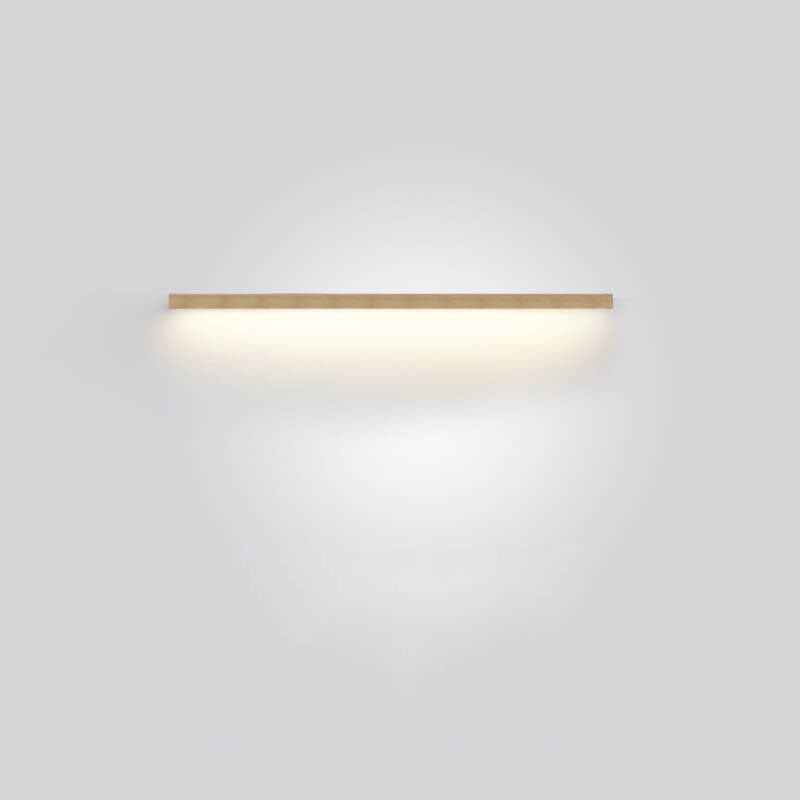 ZenBeam Japanische LED Wandleuchte | Massivholz Design | Moderne Akzentbeleuchtung