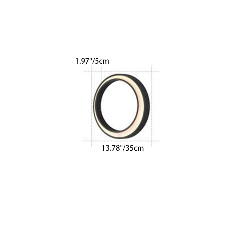 Creslight Minimalistische LED Wandleuchte | Edelstahl Halbmond-Design | Wasserdicht | Außenbeleuchtung