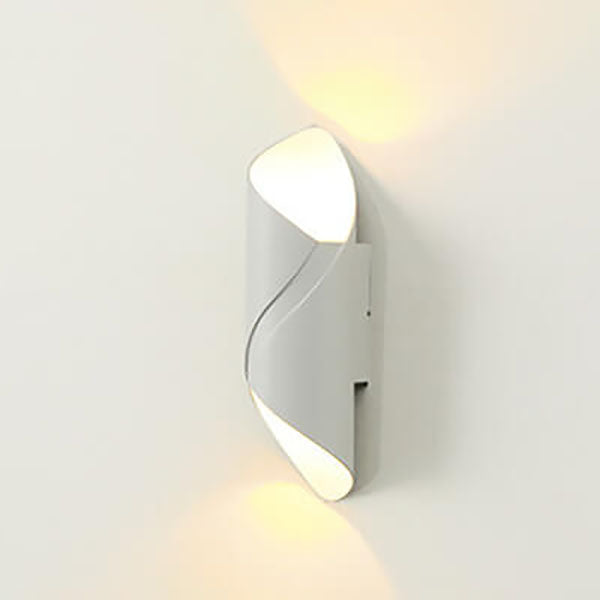 Spiranova Doppelkopf LED Wandleuchte | Nordic Spiral Design | Aluminium Spotlicht | Moderne Beleuchtung