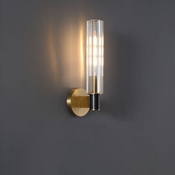 Gloriana Crystal Wall Sconce | Modernes Messing | 1/2 Lichter | Elegante Beleuchtung