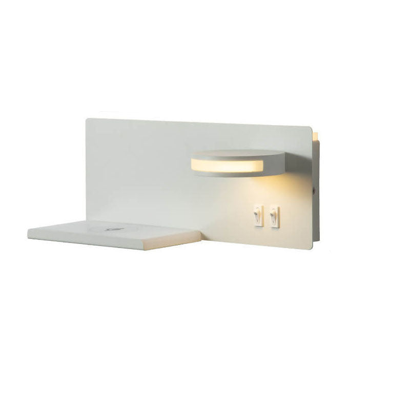 LumiSmart USB LED Wandleuchte | Modernes Design | Flaches Leselicht mit Warmweiß | Intelligente Wandbeleuchtung