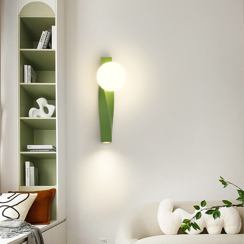 VetraNova Wandleuchte | Nordisches Minimalistisches Design | LED Wandlampe | Elegantes Stimmungslicht