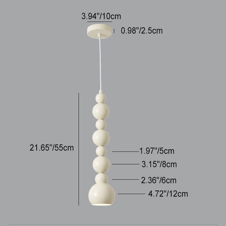 Gourlux Kronleuchter | Kreatives Gourd-Design | 4/8-flammig | Eisenstil für Esszimmer & Wohnzimmer