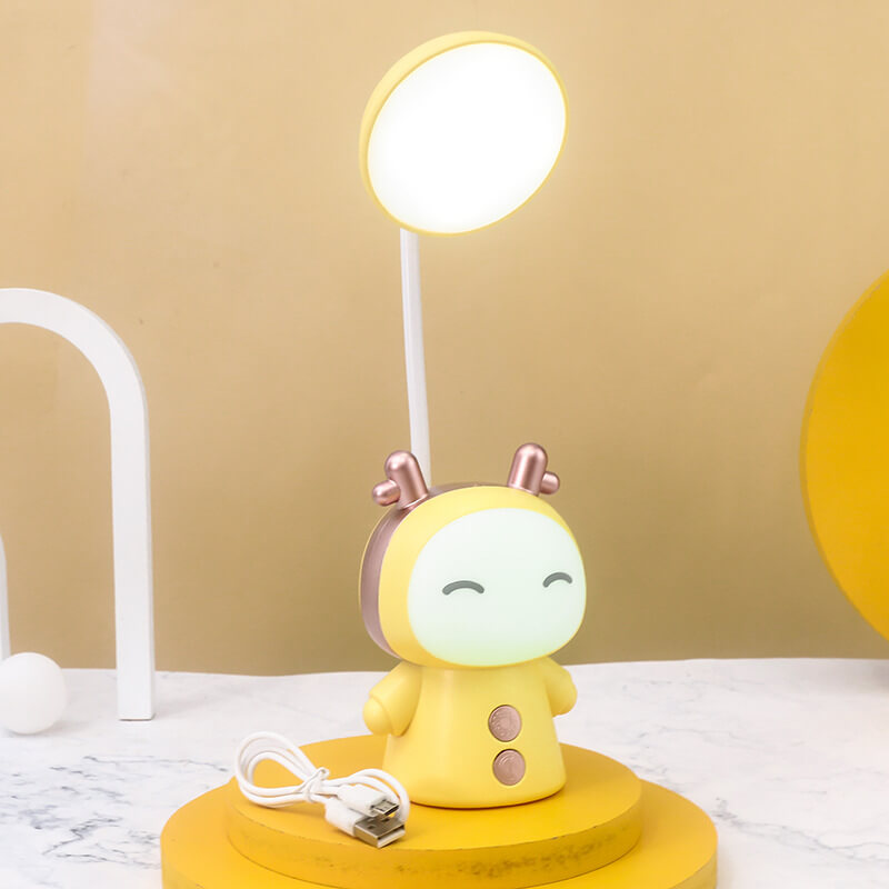 Kidova Cartoon LED Schreibtischlampe | Buntes Augenschonendes Licht | Kinderfreundliches Design