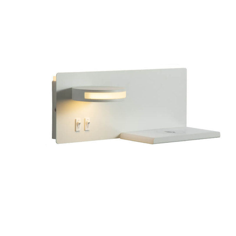 LumiSmart USB LED Wandleuchte | Modernes Design | Flaches Leselicht mit Warmweiß | Intelligente Wandbeleuchtung