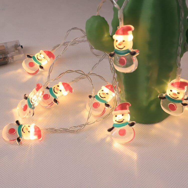HoliGlow LED Lichterkette | Weihnachtsdeko | Batteriebetrieben | Warmes Licht & Festliche Designs