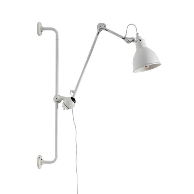Brayden Industrial Vintage Eisen Wandlampe mit Schwenkarm | 1-Licht | Retro Design | Flexibel | Stimmungslicht für Zuhause