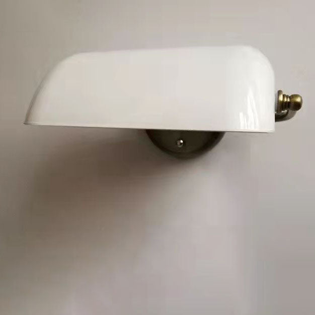 Zippella Vintage Glas Eisen Wandleuchte | Rundes 1-Licht Design | Dekorative Beleuchtung | Stilvoll und Vielseitig