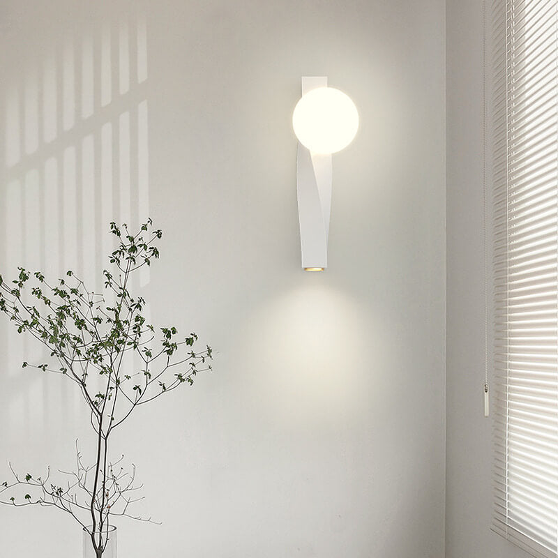 VetraNova Wandleuchte | Nordisches Minimalistisches Design | LED Wandlampe | Elegantes Stimmungslicht